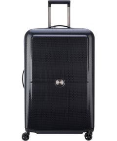 Delsey Walizka TURENNE 75cm 4 DOUBLE WHEELS TROLLEY CASE CZARNY