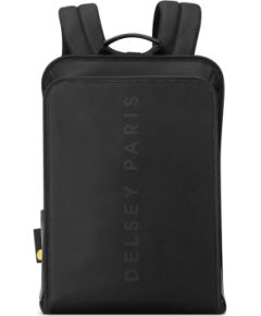 Delsey 2-CPT Plecak na laptopa 15.6" CZARNY