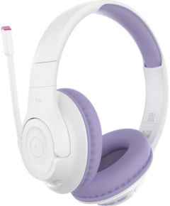 Belkin SOUNDFORMINSPIRE OVEREAR HEADSET LAV Wired & Wireless Head-band Calls/Music USB Type-C Bluetooth Lavender, White