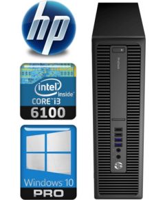 HP 600 G2 SFF i3-6100 16GB 256SSD WIN10Pro