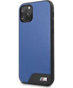 BMW Apple  iPhone 11 Pro Hardcase Smooth PU Leather Blue