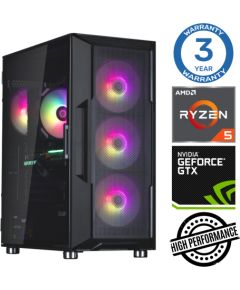 INTOP Ryzen 5 5500 32GB 500SSD M.2 NVME+2TB GTX1650 4GB no-OS