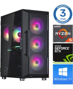 INTOP Ryzen 5 5500 32GB 500SSD M.2 NVME+2TB GTX1650 4GB WIN11