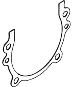 GASKET,CRANKCASE SRM-520ES, ECHO