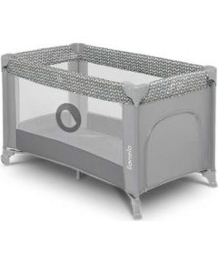 Lionelo STEFI grey concrete  Art.109454  Манеж-кровать для путешествий купить по выгодной цене в BabyStore.lv