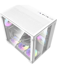 Computer case Darkflash C285 with logo (White)