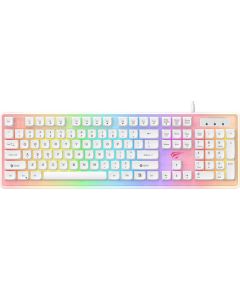 Gaming Keyboard Havit KB876L RGB (white)