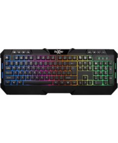 Foxxray Slash Gaming Keyboard Wired, Black