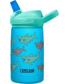 Butelka termiczna dla dzieci CamelBak eddy+ Kids SST Vacuum Insulated 350ml, School of Sharks