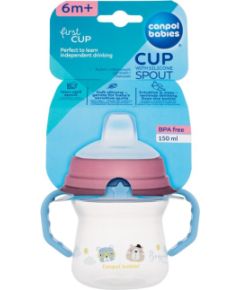 Canpol Bonjour Paris / First Cup 150ml Blue 6m+