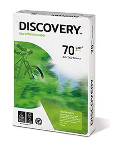 Papīrs DISCOVERY A4, 70g/m2, 500 loksnes/iepakojumā ( Iepak. x 5 )