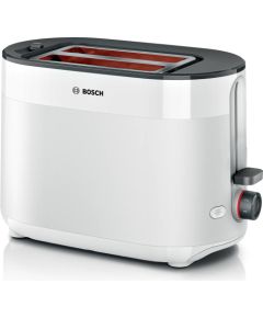 Bosch TAT2M121 toaster 6 2 slice(s) 950 W White