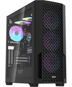 Computer case Darkflash DF2100 + 4 ARGB fans (black)