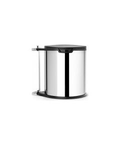 Brabantia atkritumu tvertne, 15l, iebūvējama, brilliant steel