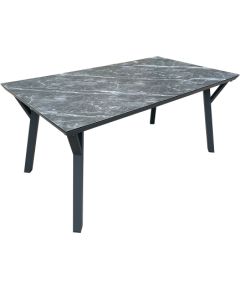 Table CASPER 160x90H73cm, grey