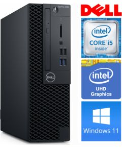 DELL 3060 SFF i5-8500 8GB 256SSD M.2 NVME+2TB DVD WIN11Pro