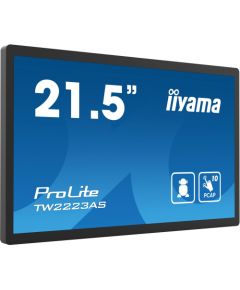 iiyama ProLite TW2223AS-B1, Public Display (black (matt), FullHD, Android, touchscreen)