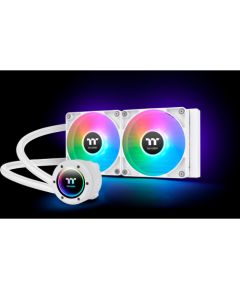 Thermaltake TH240 V2 ARGB Sync All-In-One Liquid Cooler Snow Edition, water cooling (white)