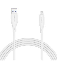 USB-A to Lightning Cable Ricomm RLS004ALW 1.2m