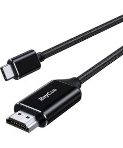 USB-C to HDMI 2.1 4k60Hz RayCue cable, 2m (black)