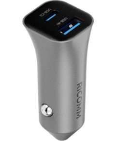 Car Charger 38W Ricomm RA381 1xUSB-A, 1xUSB-C