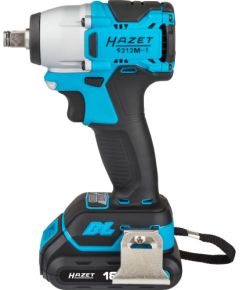 Hazet Mini Cordless Impact Wrench Set 9212M-1, 18Volt (blue/black, Li-ion battery 2Ah)