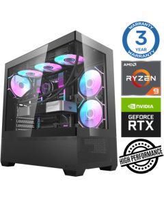 INTOP Ryzen 9 5900X 16GB 1TB SSD M.2 NVME+2TB RTX4060Ti 8GB no-OS