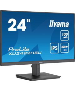 Iiyama XU2492HSU-B6 - 24 - LED monitor - black (matt), FullHD, AMD Free-Sync, IPS