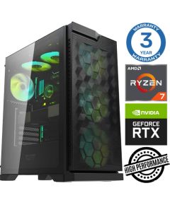 INTOP Ryzen 7 5700X 16GB 250SSD M.2 NVME RTX3050 6GB no-OS