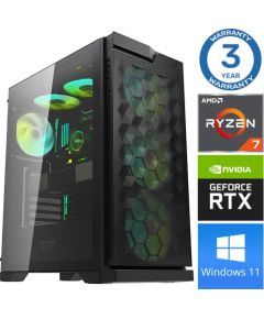 INTOP Ryzen 7 5700X 32GB 500SSD M.2 NVME+2TB RTX3050 6GB WIN11