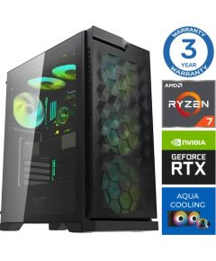 INTOP AQUA Ryzen 7 7700X 16GB DDR5 2TB SSD M.2 NVME RTX4060 8GB no-OS