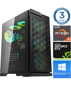 INTOP Ryzen 5 5600X 32GB 250SSD M.2 NVME GTX1650 4GB WIN11