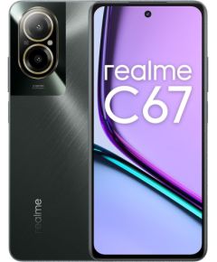 realme C67 17.1 cm (6.72") Dual SIM Android 14 4G USB Type-C 8 GB 256 GB 5000 mAh Black