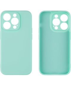 Матовый TPU чехол OBAL:ME для Apple iPhone 15 Pro бирюзовый