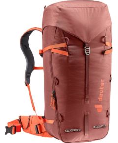 Plecak Turystyczny Deuter Guide 34+8 redwood-papaya