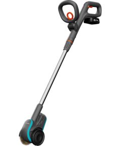 GARDENA EasyWeed 1800/18V P4A cordless joint brush, weed remover (grey/turquoise, Li-Ion battery 2.0Ah P4A, POWER FOR ALL ALLIANCE)