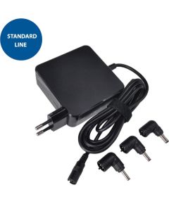 Extradigital Laptop Power Adapter ASUS 65W: 15-20V, 4A, with 3 Adapters