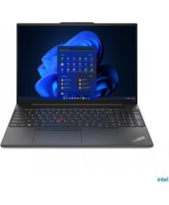 LENOVO THINKPAD E16 G1, 16" WUXGA 300N, I7-1335U, 16GB, 512GB, IRIS XE GFX, NO-LTE, FHD IR-CAM, 57WH, W11PRO, 2YCI+CO?, SWE