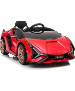 Lean Cars Electric Ride On Car Lamborghini Sian Red