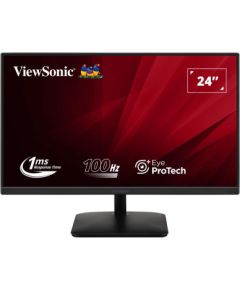 LCD Monitor VIEWSONIC VA2408-MHDB 23.8" Panel IPS 1920x1080 16:9 100Hz Matte 1 ms Speakers Tilt Colour Black VA2408-MHDB