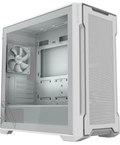 Case GIGABYTE GB-C102GI MidiTower Case product features Transparent panel Not included MicroATX MiniITX Colour White GB-C102GI