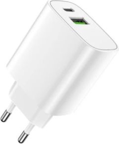 Forever LS-04 USB / USB-C Tīkla Lādētājs 20W