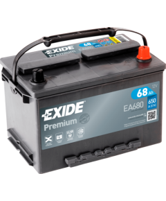 Akumulators EXIDE 45Ah 390A EA456 237x136x227-+ [CLONE]