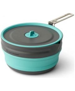 Sea To Summit Salokāms katls FRONTIER UL Collapsible Pouring Pot 2,2L  Aqua Sea Blue