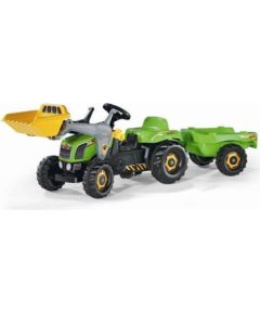 Rolly Toys Traktor Rolly zielony z łyżką i przyczepą 023134 (5023134)