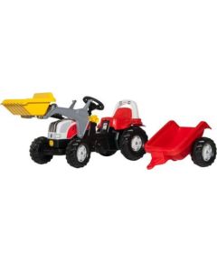 Rolly Toys Rolly Toys Traktor Kid Steyr z Przyczepą Łyżką uniwersalny