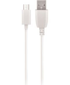 Maxlife cable USB - microUSB 2,0 m 2A white