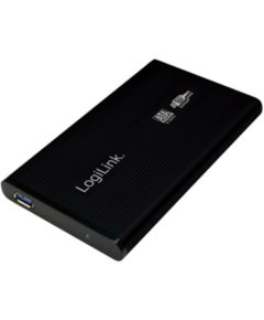 Logilink External hard drive enclosure, black 2.5", SATA, USB 3.0