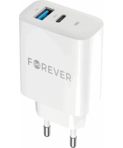 Forever TC-07-30AC USB-C / USB Tīkla Lādētājs 30W