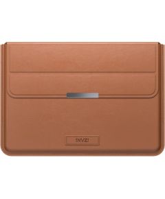 INVZI Leather Case / Cover with Stand Function for MacBook Pro/Air 13"/14" (Brown)
